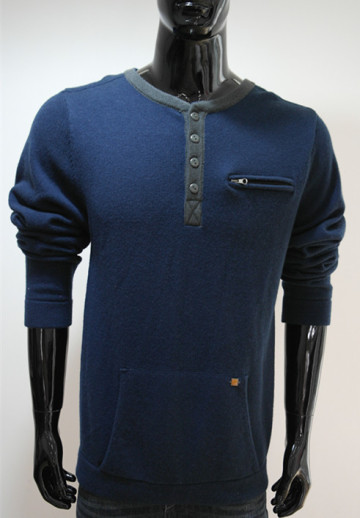 Hot sell men plain crew neck sweaters