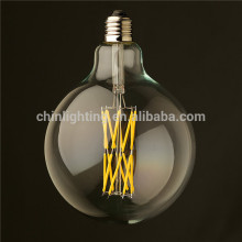 Hot New products 2016 E27 2700K vintage bulb DIY G125 led filament globe bulb led filament bulb production
