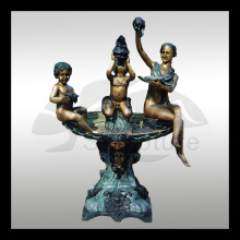 Bronze Chilren Fountain