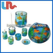 Polyresin toilet seat