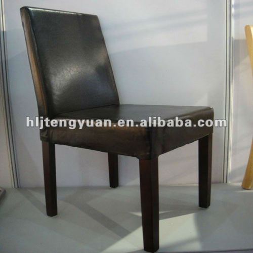 solid rubber wood hotel chair #655