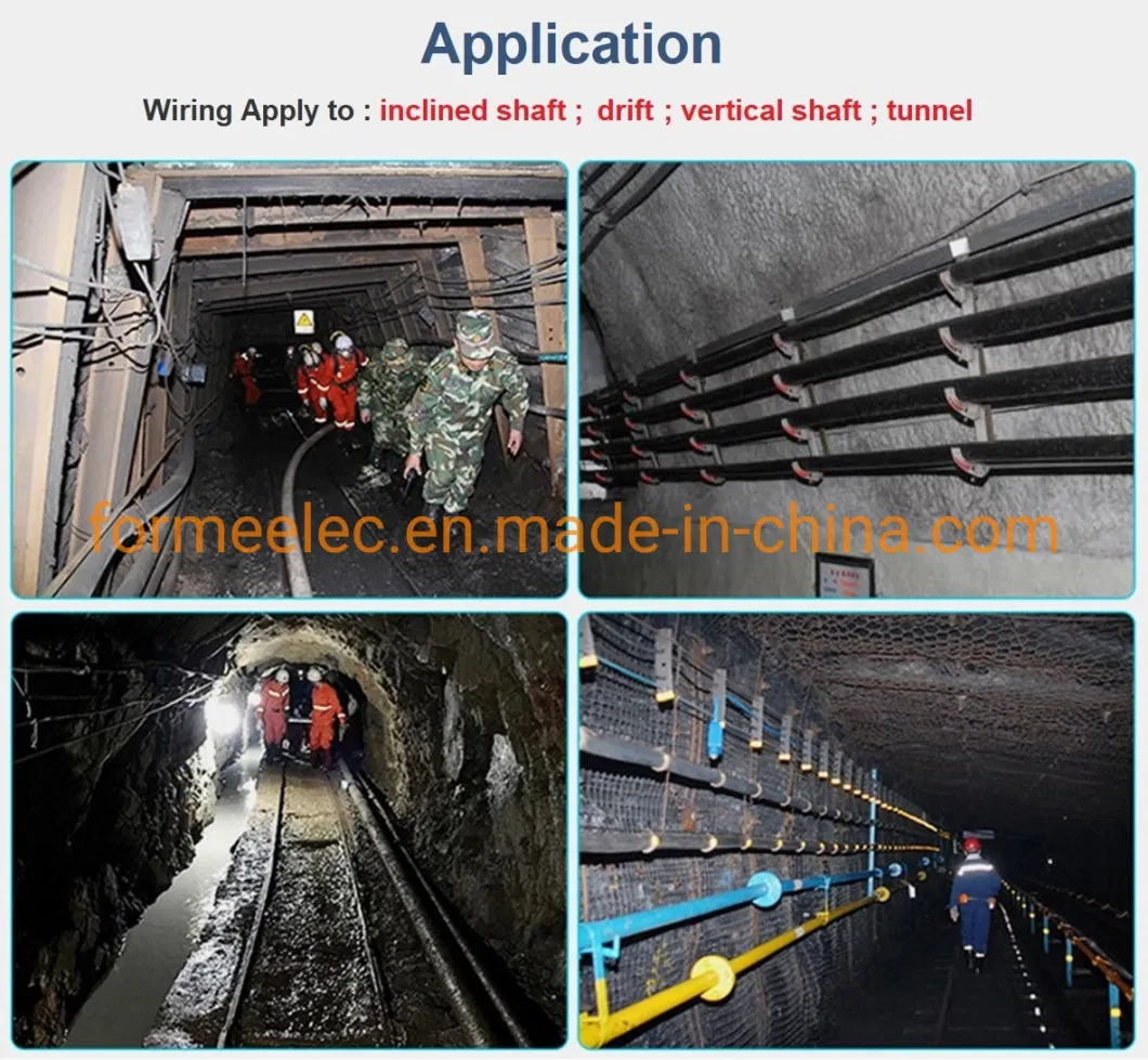 Stranded Flame Retardant Optical Cable 8 Core Mgtsv Optic Cable Fiber for Coal Mine