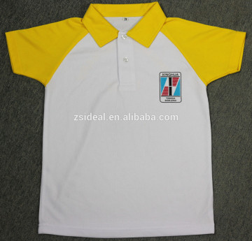 ladies 100% polyester polo shirt cheap custom printed polo shirt uniform polo shirt