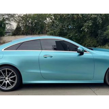 Satin Metallic Lake Blue Car Wrap