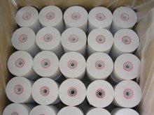3 1/8'' X 230' Thermal Cash Register Receipt POS Paper Roll (50)