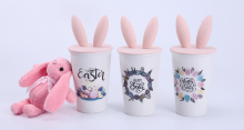 Easter bunny mugs