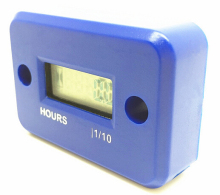 LCD display induction type engine hour meter
