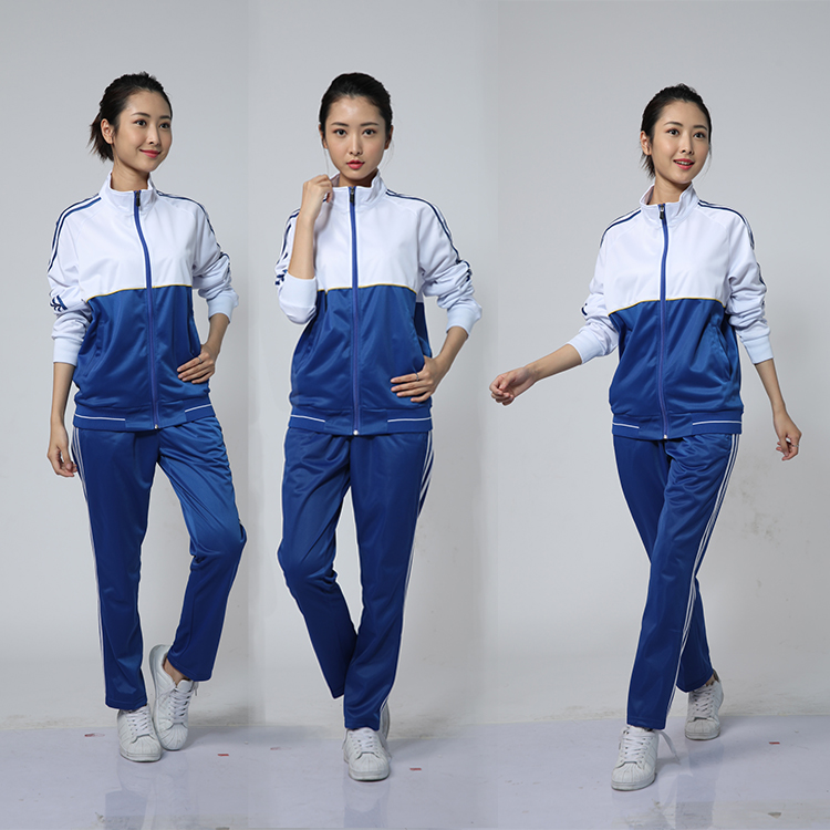 100% polyester fabric design new tracksuit customized slim fit tracksuits