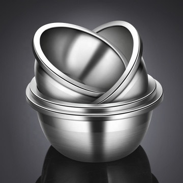 Multipurpose Deep Salad Mixing Stainless Steel Bowl