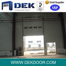 China manufacturer automatic steel security sectional garage door