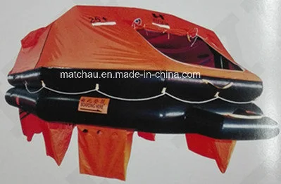 ISO 9650-1 Approved Throw Over Board Inflatable Life Raft