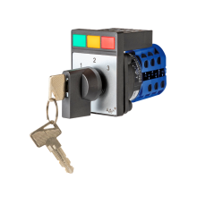 Key-type universal changeover switch