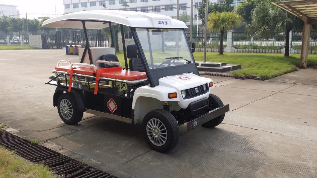 Cheap Price 2 Seats Hospital Ambulance Vehicles Golf Cart for Sale