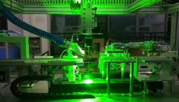 ARGUS Fiber Scribing Machine for poly crystalline laser scribing and splitting