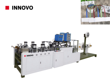 Flat rope handle machine