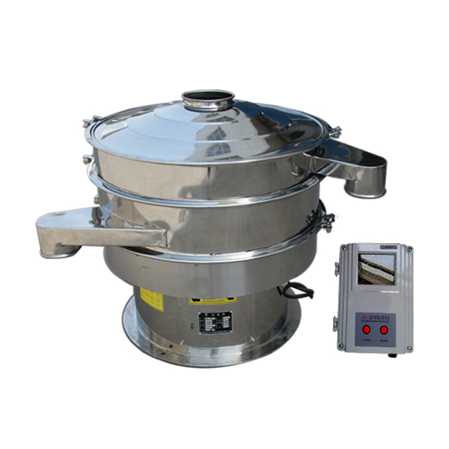 Stainless steel Ultrasonic vibrating screen for sugar