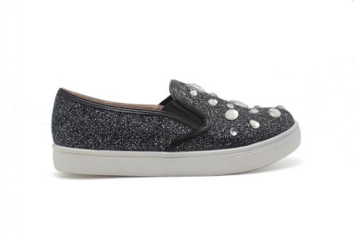 Tjej Casual Shoes Slip-On Sneakers