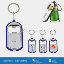 ABS type led keychain light bulk with boener