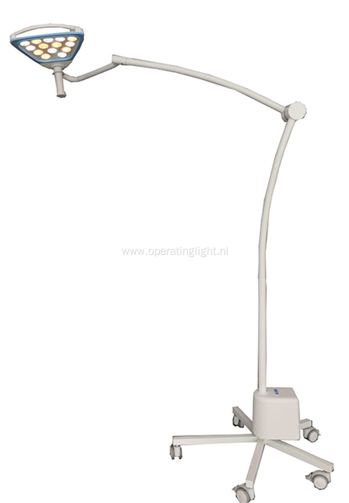 portable led examination lamp with castors