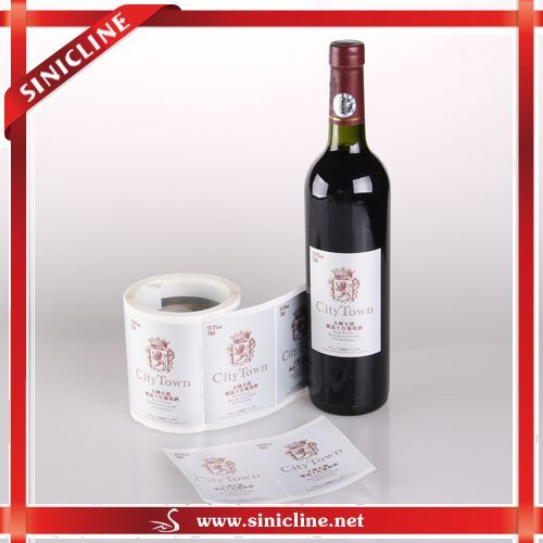 Paper Sticker Labels for Wine Labels
