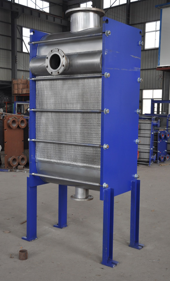 Welded Plate and Shell Heat Exchanger