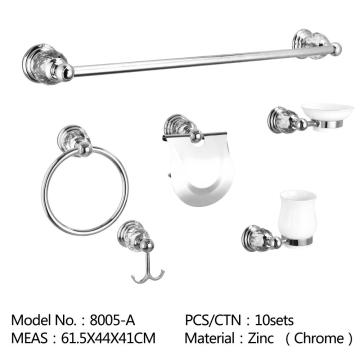 Bathroom Accessories Modern Sets Towel Ring Soap Dish Double Hook Tumbler Holder Bathroom Decor Accessories Set