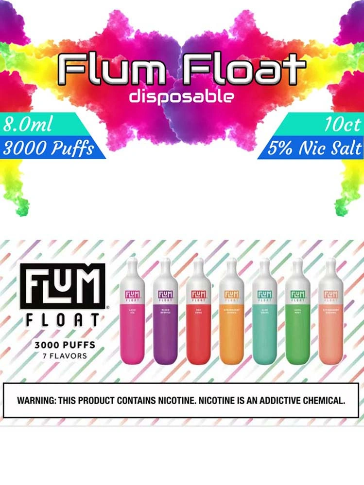 3000puf Fdisposable Vape Prode Prode Flum Float Gwneuthurwr China