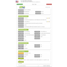 RESINA DE POLICARBONATO Datos de embarque de importación dos EUA