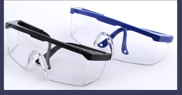 Adjustable leg thickening protective glasses