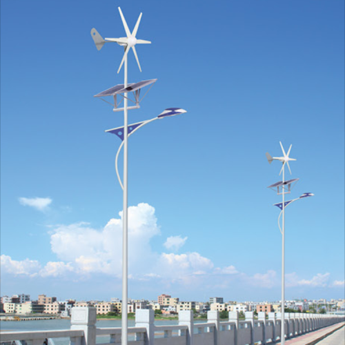 Led wind turbine luminaria solar 100w 200w 300 w 400w 500w Vertical wind solar hybrid street light