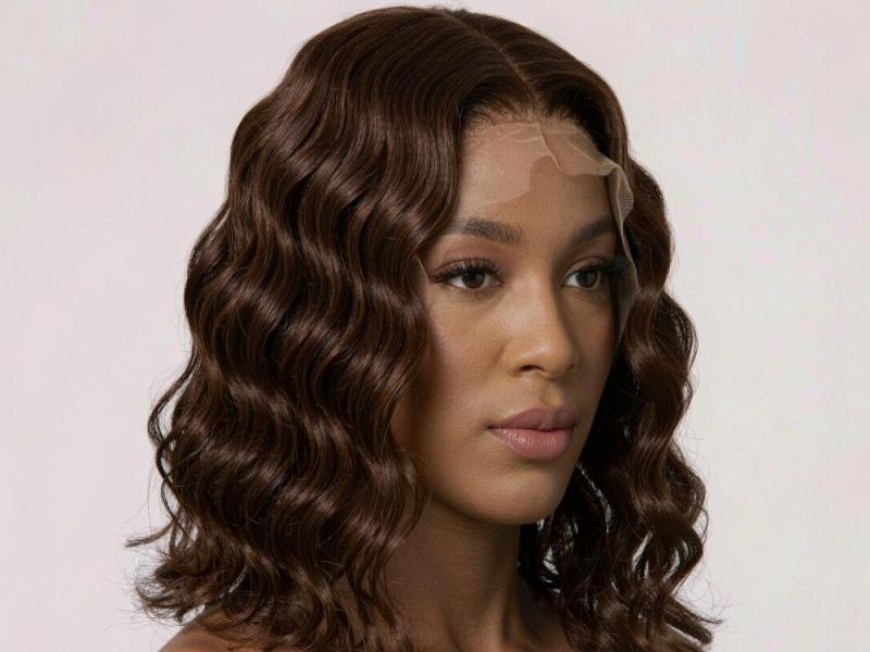Pre Plucked Body Wave Lace Wig For Ladies