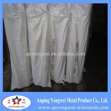 Galvanized square wire netting/ woven wire mesh galvanized square anping hebei china