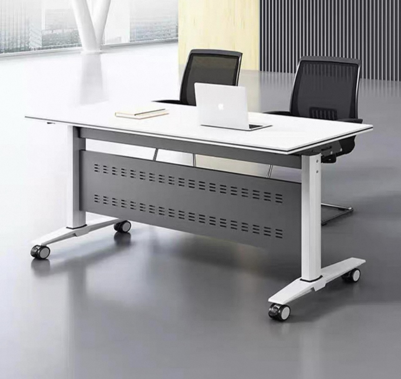 Mesa de treinamento dobrável minimalista Minimalist Foldable Training Table