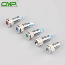 CMP 8mm small waterproof LED Metal signal ip67 indicator lamp