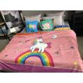 Parent-Child Soft Print Lightweight Comforter Cover sets