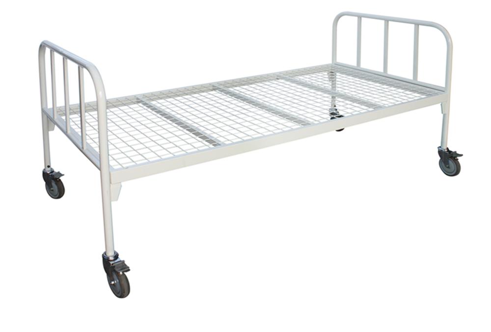 Cheap Price Flat Plain Metal Medical Bed