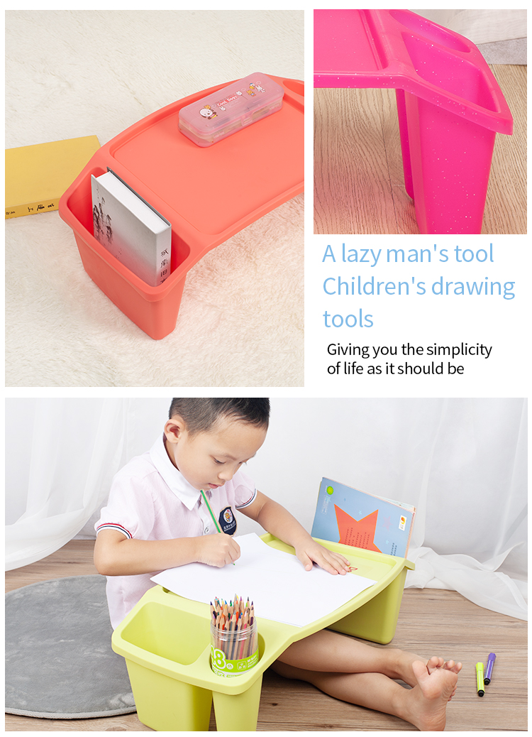 Rectangle Folding Study Desk Furniture Sets Play Children Table and Chair Hot Sell Wholesale Plastic for Kindergarten Kids