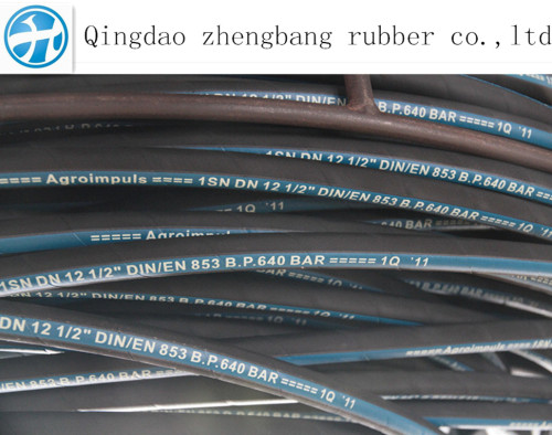 Oil Rubber Hose/ Low Pressure Hydraulic Rubber Hose (SAE J517 R1A)