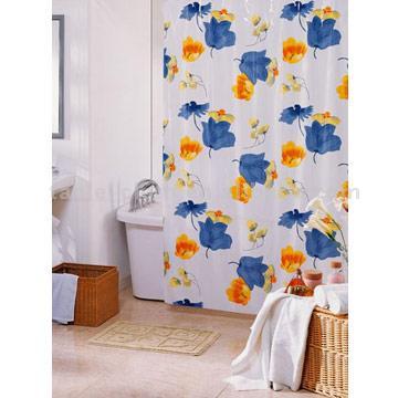 PVC Printed Shower Curtain