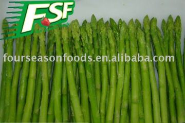 IQF asparagus, frozen green asparagus