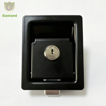 GL-12171B Recessed Paddle Handle Latch Black Coated 127*101