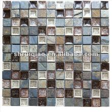 Cracked glass marble mix