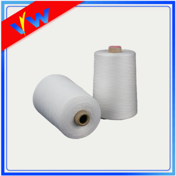 Optical white polyester sewing thread for garment