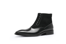 Sew Beautiful Buckle Leather Boots