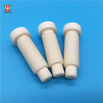 dielectric abrasive alumina ceramic nut bolt screws