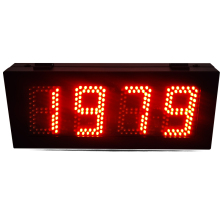 5-Inch Waterproof Digital LED Countdown Clock Display Screen