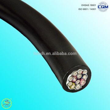 Copper conductor PVC insulated pvc sheathed flexible control cable