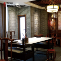 Siheyuan dekorativa golvplattor 200x200 grå tegelstenar