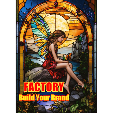 DIY 5D Diamond Painting Kit: Modern Art Print Decorative Butterfly Fairy Painting