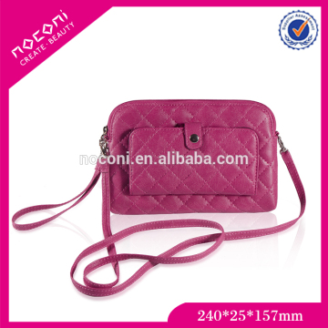 china supplier shopping young girl leather hanging toiletry bag